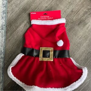 NEW at home Christmas Pet Costume Size Medium